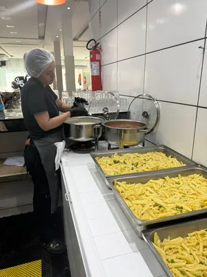 Apresentação de Pratos em Evento